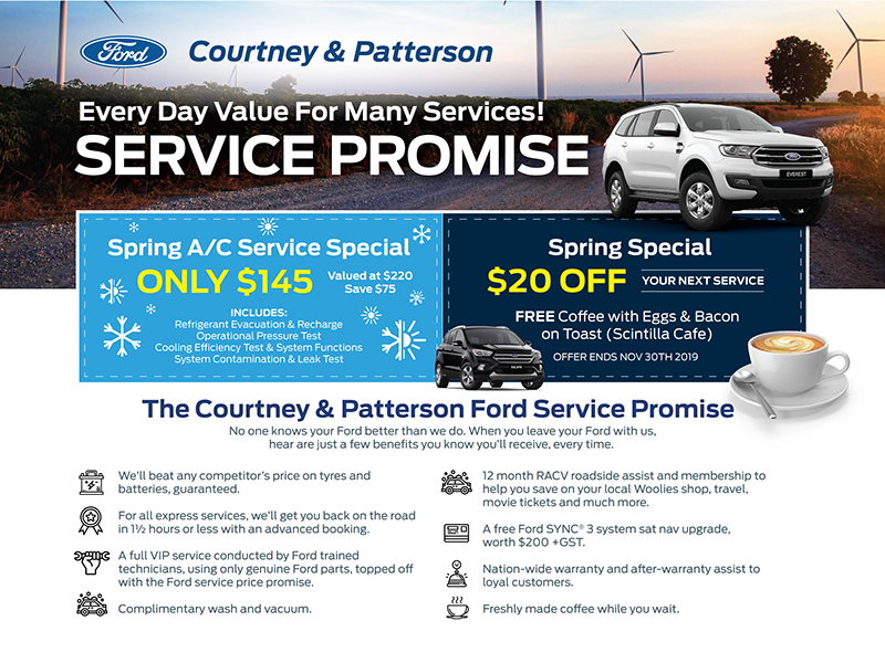 Book A Service Online Courtney & Patterson Ford