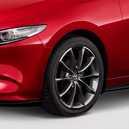 Mazda3 - 18 Inch Satin Chrome Alloy Wheels