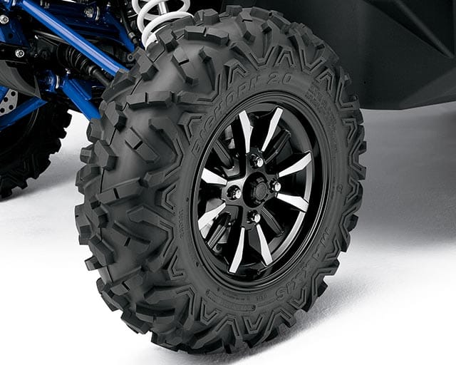 EXCLUSIVE 27-INCH MAXXIS TYRES