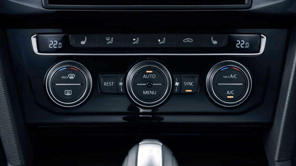 Three-zone Climate Control