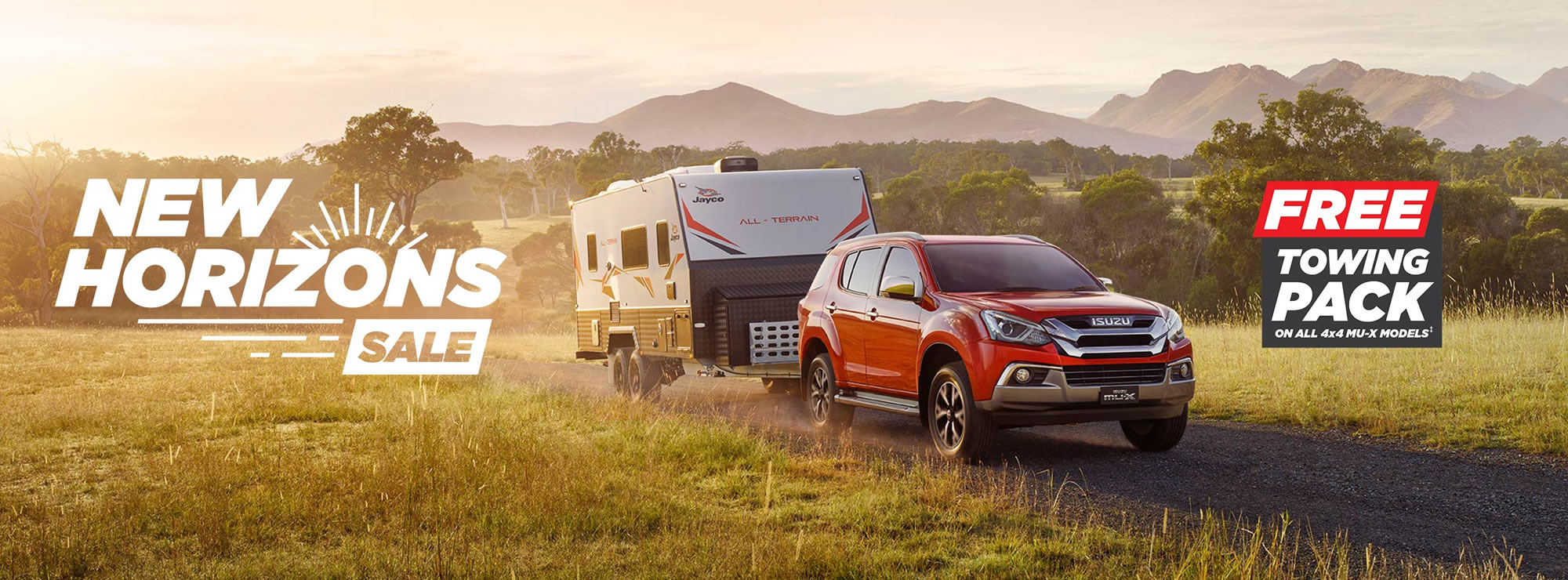 Isuzu UTE New Horizons Sale