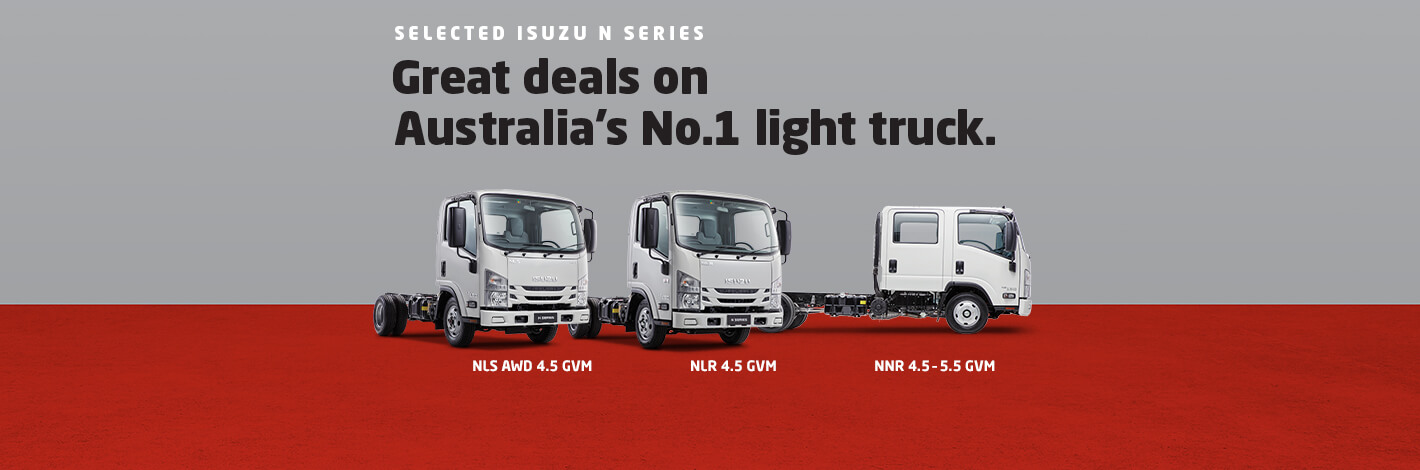 Isuzu Trucks Ready To Work Range