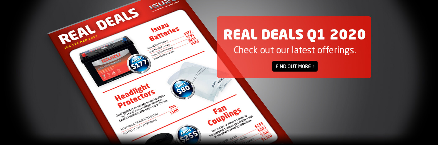 Isuzu Trucks Real Deals