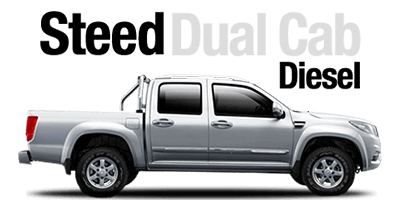 Steed 4x2 / 4x4 Dual Cab Diesel
