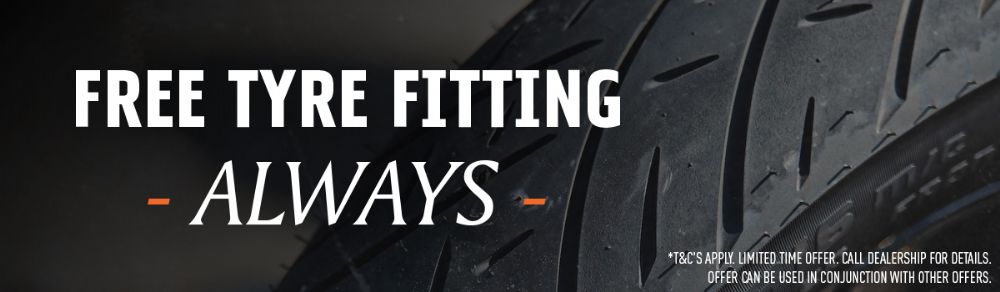 Free Tyre Fitment