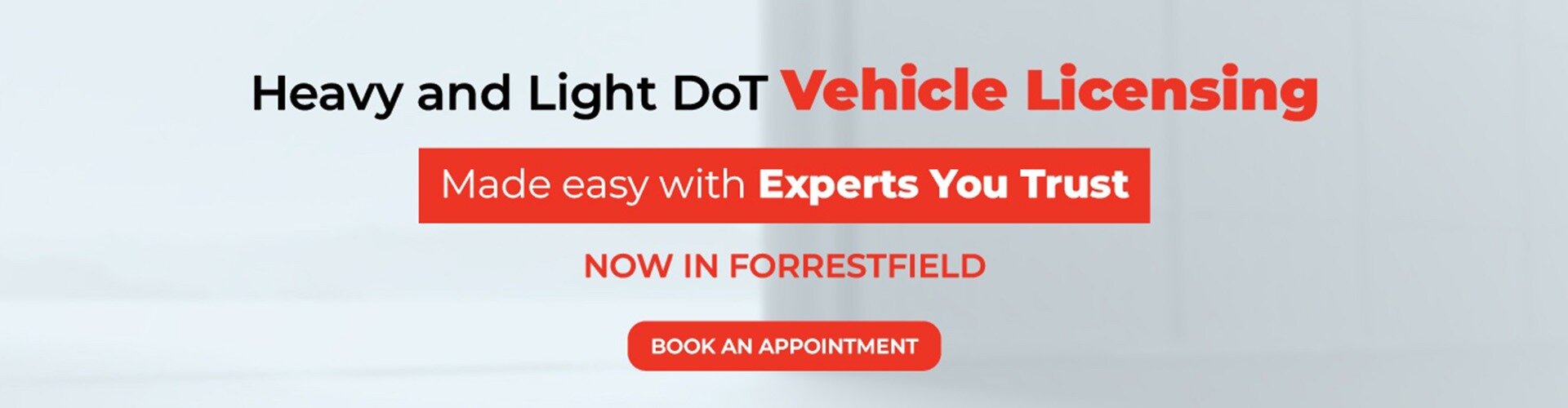 DoT Vehicle Licensing