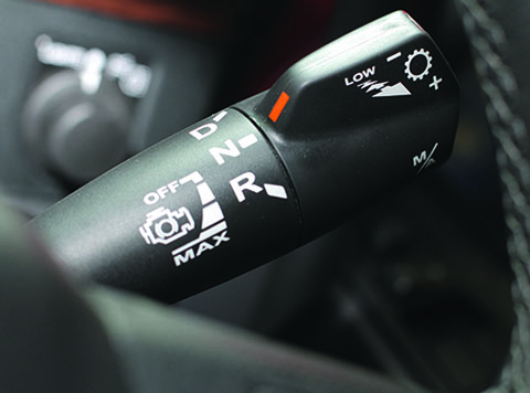 steering column mounted stork