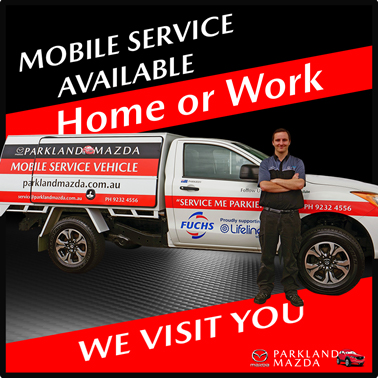 Parkland Mazda Mobile Servicing