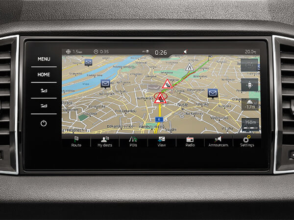 Karoq Colombus Navigation