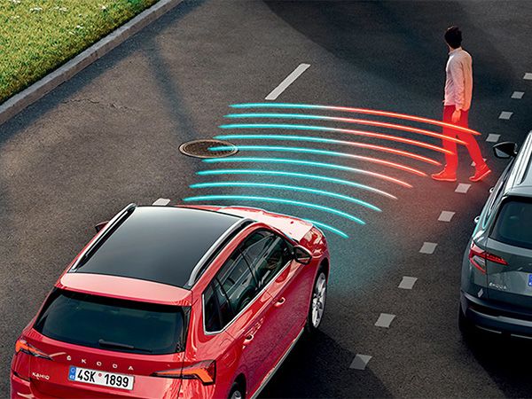 Kamiq Safety Front Assist With Predictive Pedestrian Protection