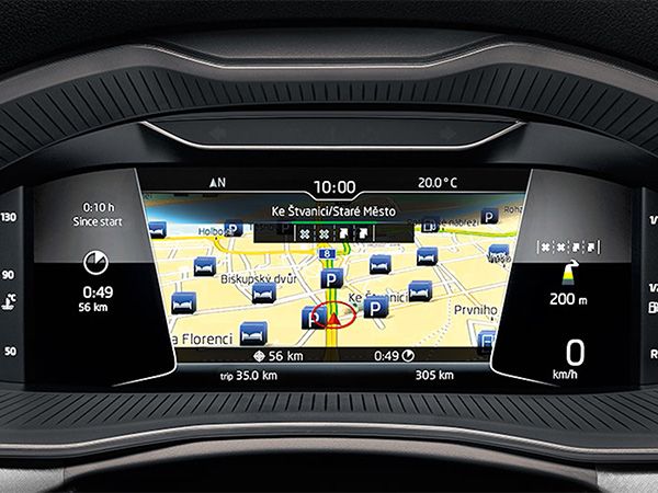 Kamiq Technology Virtual Cockpit