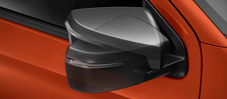 Electronic Fold-In Mirrors
