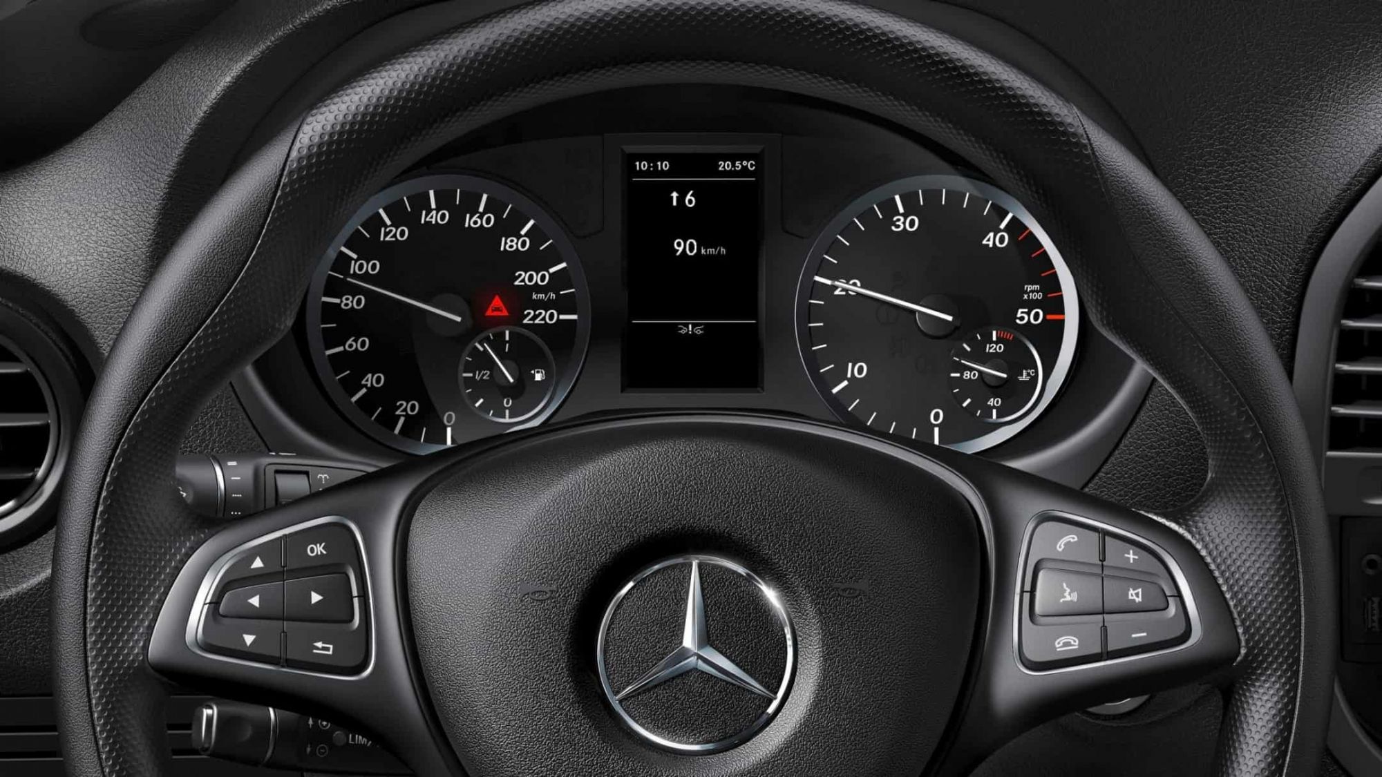 Stay focused on the road.
