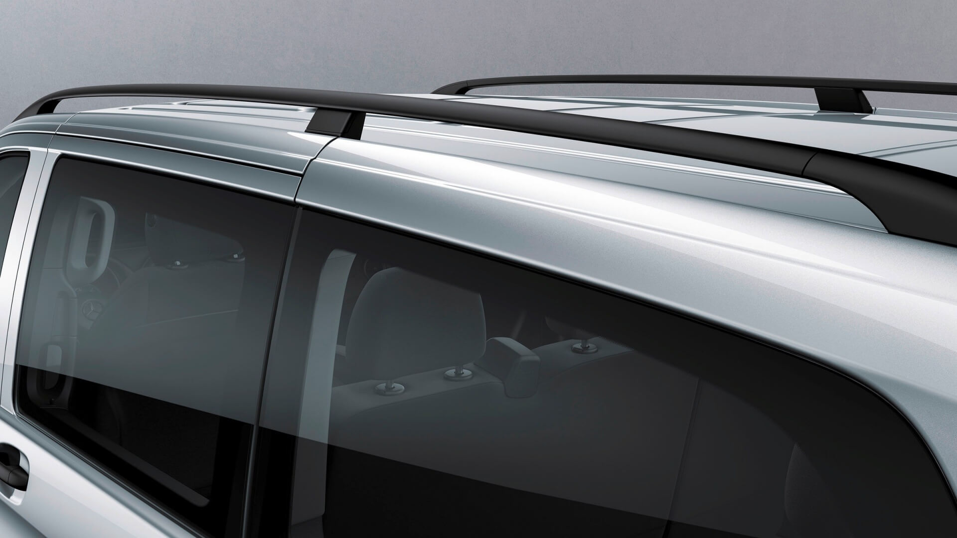 Roof rails.