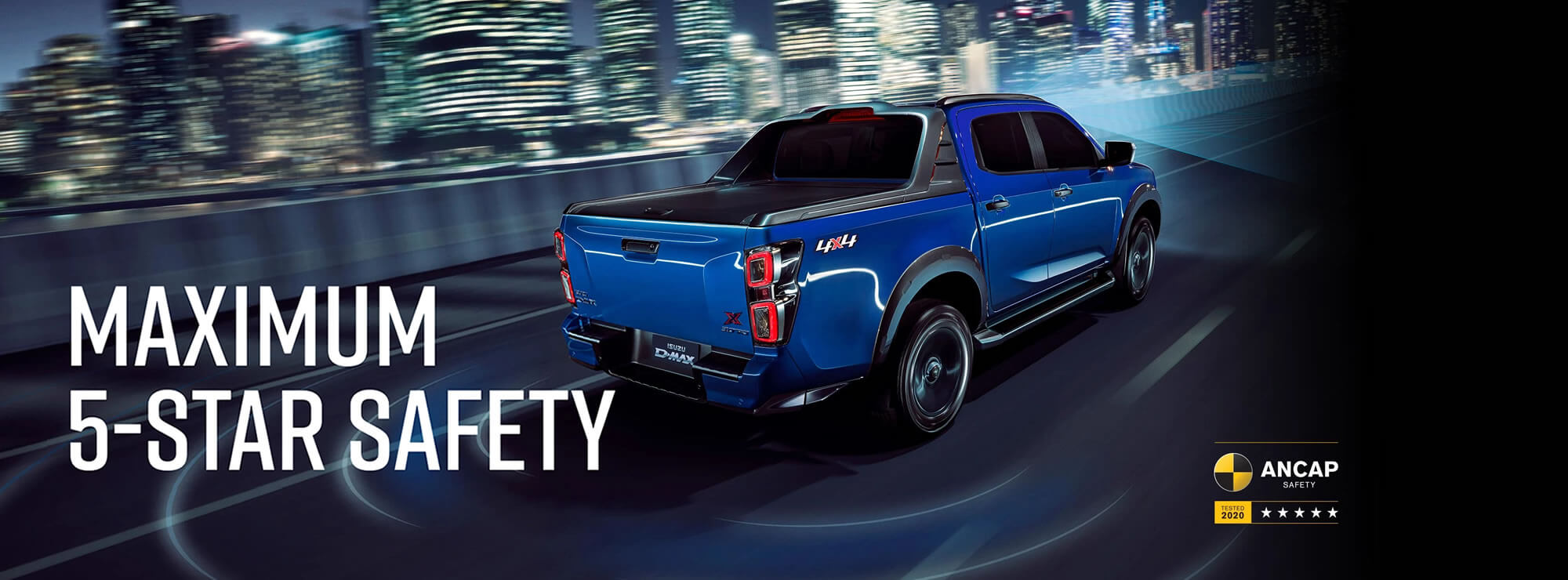 Isuzu UTE D-MAX 5 Star Rating