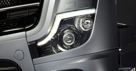 LED daytime running lamps.