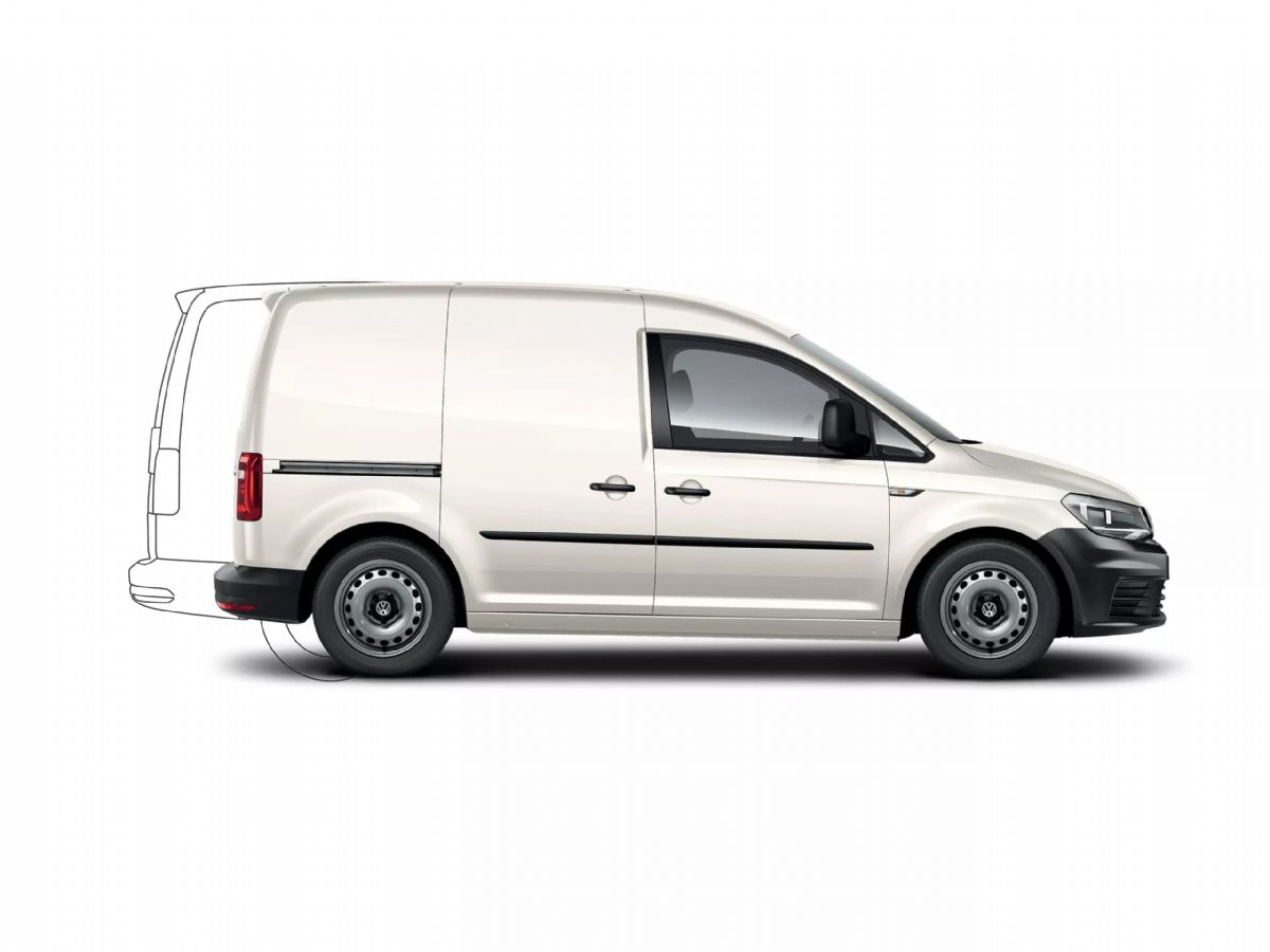 vw caddy indium grey