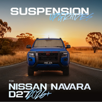 SUSPENSION UPGRADES FOR NIUSSAN NAVARA D27 2026+ image