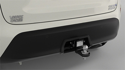Towbar, ball and hitch<sup>14</sup>