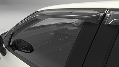 Slimline weathershields