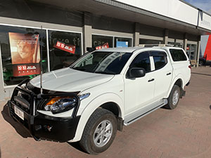 2016 Mitsubishi Triton MQ GLX 2.4 Turbo Diesel 4x4 Auto Dual Cab Utility For Sale