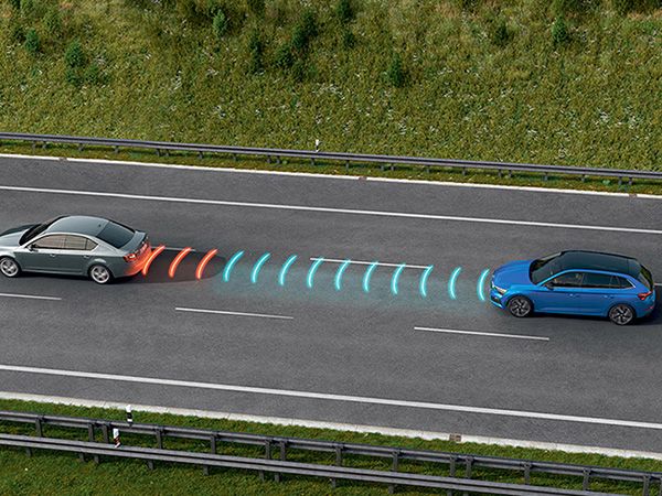 Skoda Scala Monte Carlo Adaptive Cruise Control