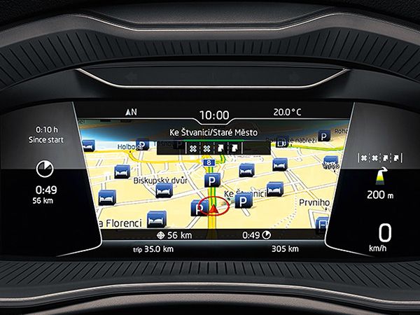 Skoda Scala Monte Carlo Virtual Cockpit
