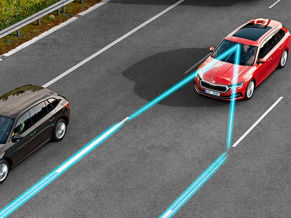 Skoda Octavia RS Lane Assist