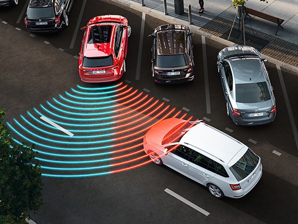 Skoda Octavia RS Rear Traffic Alert