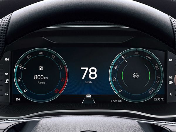 Skoda Octavia RS Virtual Cockpit