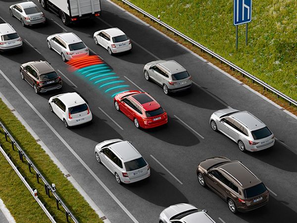 Skoda Octavia RS Traffic Jam Assist