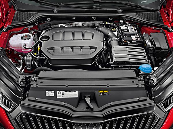 Skoda Octavia RS Turbocharged Engine