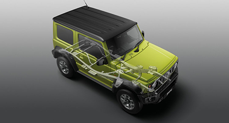 Suzuki Jimny Rigid Ladder Frame