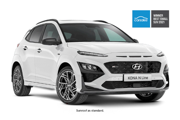 Hyundai_Kona-NLinePremium_Front34-AtlasWhite_1000x667