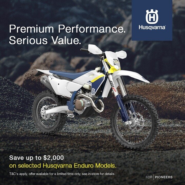 Save on Selected Husqvarna Models
