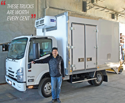 Isuzu Trucks continue to bring Kongs Trading pty ltd great joy image