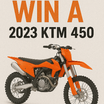 KTM 450 Dirt Bike giveaway Small Image