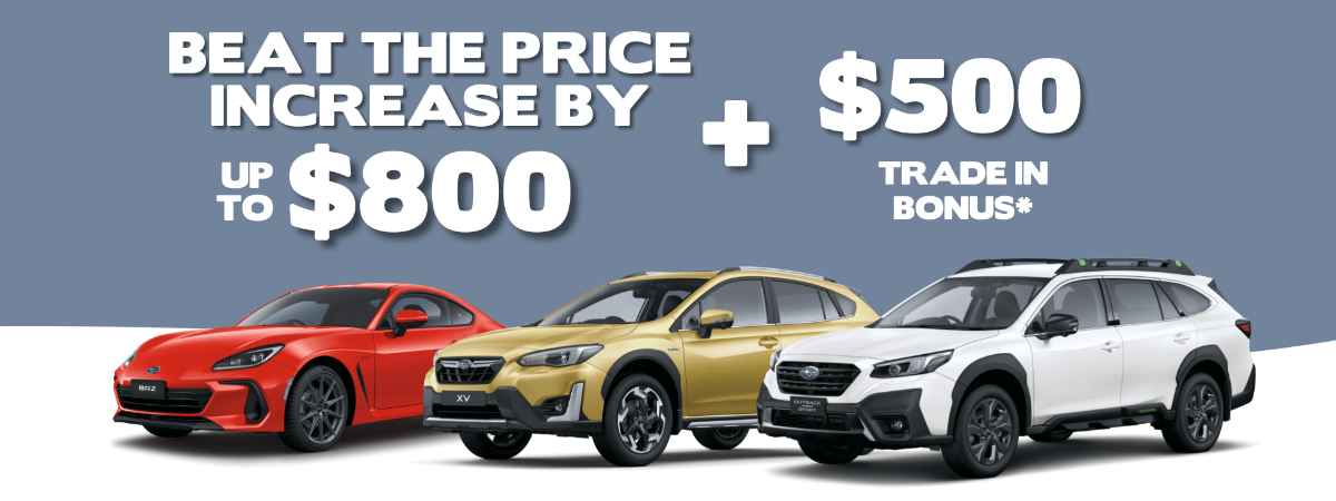 BEAT THE PRICE INCREASE Large Image