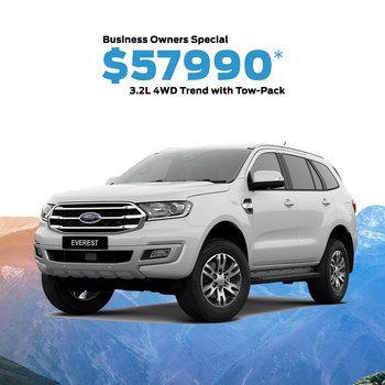 New Everest Trend 4WD 3.2L Diesel Driveaway with Tow Pack - Offer Exclusive to Nova Ford Small Image