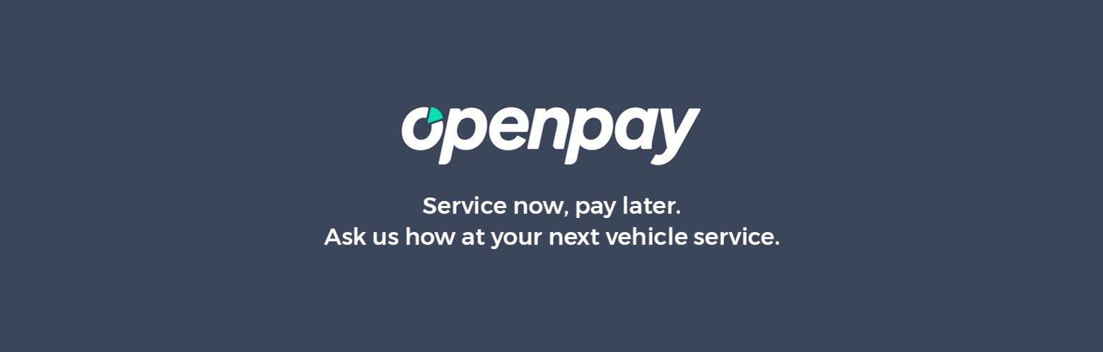 OpenPay. Drive now, pay later.