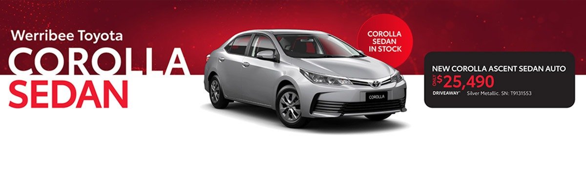 Werribee Toyota - Corolla Sedan Auto Large Image