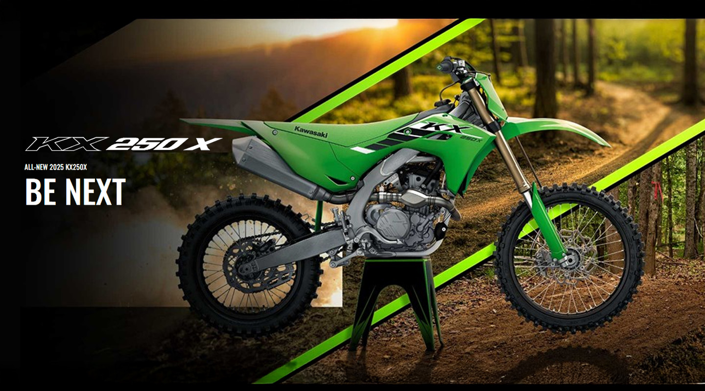Kawasaki 2025 NEW KX250X BE NEXT