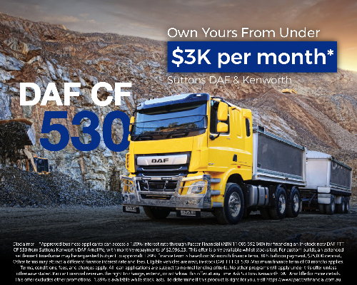  DAF CF530 $3000 per month