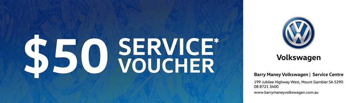 Volkswagen $50 Service Voucher Large Image