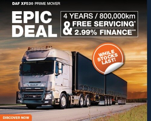 DAF XF530 Prime Mover Epic Deal