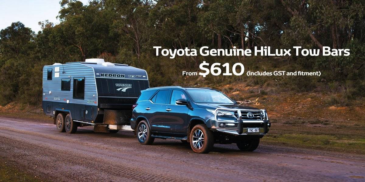 blog large image - Toyota Genuine Tow Bars. We're behind you all the way.