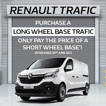 Barry Bourke Renault Exclusive Trafic Offer! Small Image