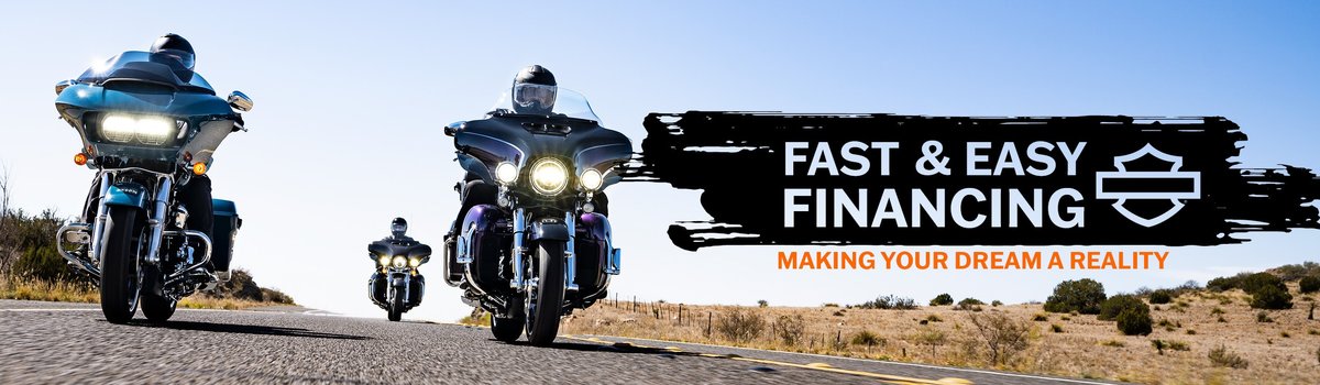 FINANCE YOUR DREAM HARLEY-DAVIDSON® TODAY Large Image