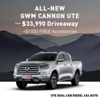 GWM UTE CANNON FROM $33,990 Small Image
