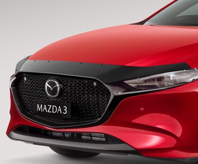 soul red mazda 3 front image